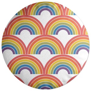 Decorsome Rainbows Round Cushion