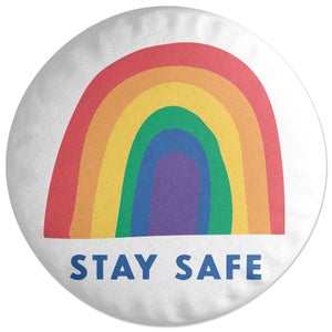 Decorsome Stay Safe Round Cushion
