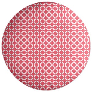 Decorsome Circular Linear Round Cushion