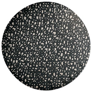 Decorsome Wordsearch Round Cushion
