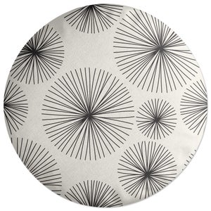 Decorsome Starry Blossoms Round Cushion