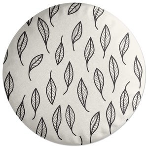 Decorsome Falling Leaves Round Cushion