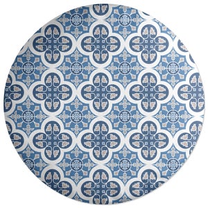 Decorsome Tiles Round Cushion