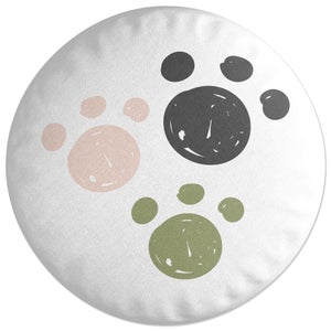 Decorsome Paws Round Cushion