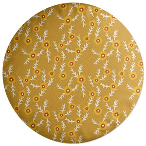 Decorsome Twigs And Berries Round Cushion