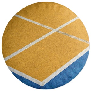 Decorsome Contrast Pitch Round Cushion