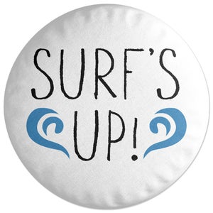 Decorsome Surf's Up! Round Cushion