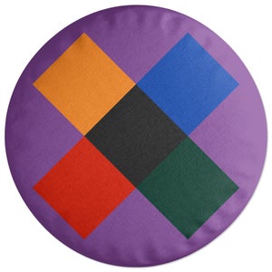 Decorsome African Inspired Cross Round Cushion