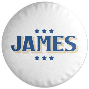 Decorsome James Round Cushion