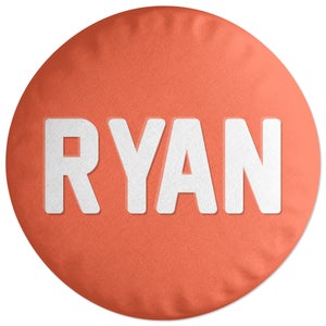 Decorsome Embossed Ryan Round Cushion