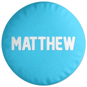 Decorsome Embossed Matthew Round Cushion