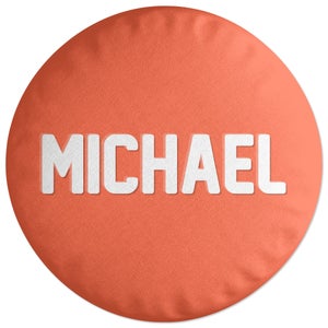 Decorsome Embossed Michael Round Cushion