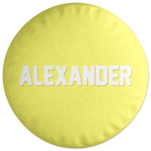 Decorsome Embossed Alexander Round Cushion