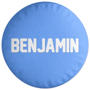 Decorsome Embossed Benjamin Round Cushion