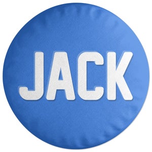 Decorsome Embossed Jack Round Cushion