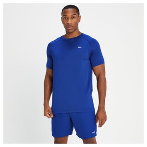 MP vīriešu t-krekls ar īsām piedurknēm “Training” — Zils