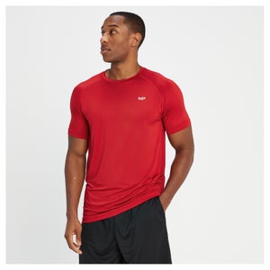 MP vyriški „Training“ marškinėliai trumpomis rankovėmis – Tamsiai raudona