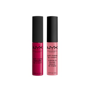 NYX Professional Makeup Soft Matte Lip Cream / Metallic Lip Cream