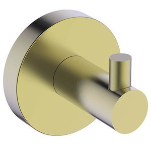 Aero Robe Hook - Brushed Brass