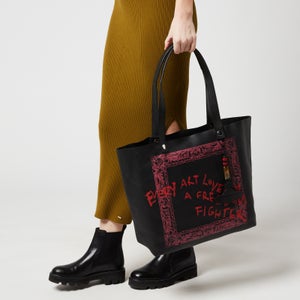 Vivienne Westwood Women's Studio Leather Shopper - Black