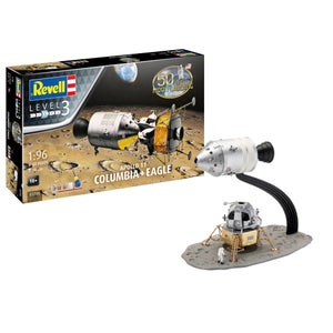 Apollo 11 Columbia & Eagle Gift Set Model Kit (1:96 Scale)