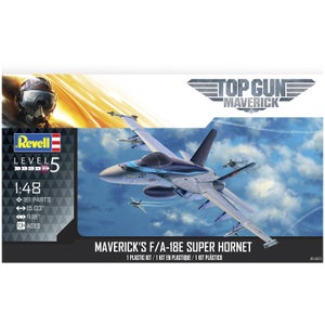 Top Gun - Maverick's F/A-18E Super Hornet Easy Click Model Kit (1:48 Scale)