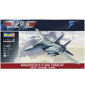 Top Gun - Maverick's F-14A Tomcat Easy Click Model Kit (1:48 Scale)