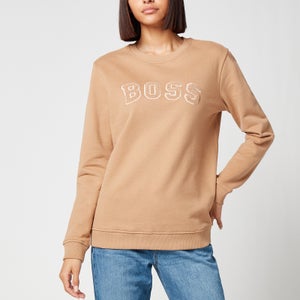 BOSS Women's Esety Sweatshirt - Light/Pastel Brown