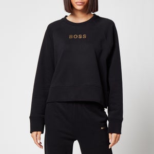BOSS Women's Elia Gold Sweatshirt - Black