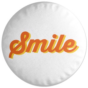 Decorsome Smile Round Cushion