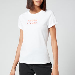 HUGO Women's The Slim T-Shirt 11 - White