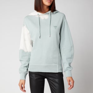 Guess Women's Selma Hooded Fleece - Grey Citadel Bleach