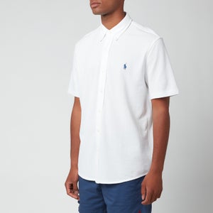 Polo Ralph Lauren Men's Featherweight Mesh Short Sleeve Shirt - White