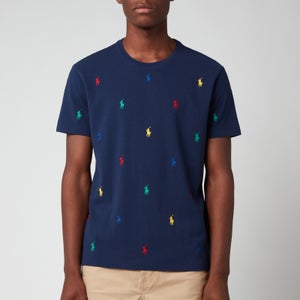 Polo Ralph Lauren Men's All Over Print T-Shirt - Newport Navy