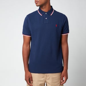 Polo Ralph Lauren Custom-Slim-Fit Piqué-Polohemd - Newport Navy