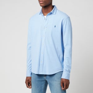 Polo Ralph Lauren Men's Mesh Oxford Shirt - Harbour Island Blue