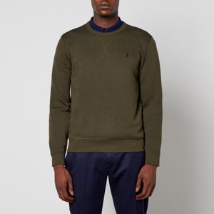 Polo Ralph Lauren Men's Double Knit Crewneck Sweatshirt - Company Olive