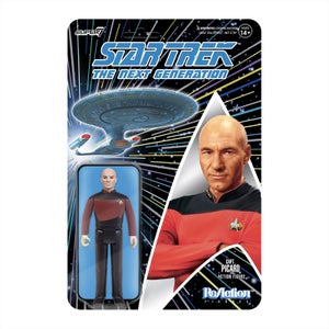 Super7 Star Trek La Nueva Generación ReAction - Figura Picard