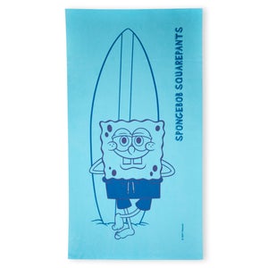 Spongebob Squarepants Surf's Up Beach Towel