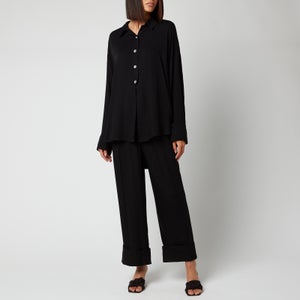 Sleeper Women's Sizeless Viscose Pajama Set - Black
