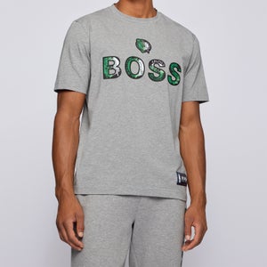 BOSS X NBA Men's Celtics Crewneck T-Shirt - Silver