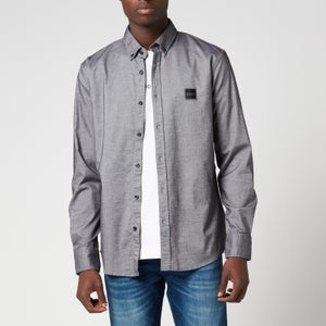 BOSS Orange Men's Mabsoot Shirt - Black