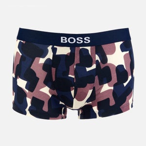 BOSS Bodywear Men's Refined Trunk Boxer Shorts - Medium Blue