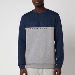 BOSS Bodywear Men's Limited Contrast Sweatshirt - Dark Blue