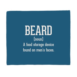 Beard Definition Fleece Blanket