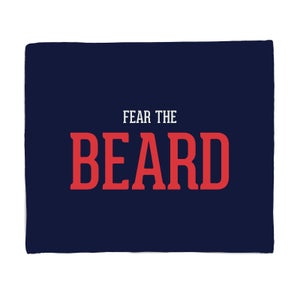 Fear The Beard Fleece Blanket