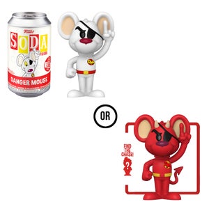 Danger Mouse Vinyl Soda Figure in Collector Can