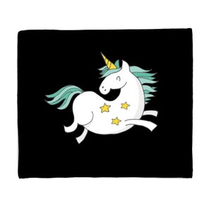 Flying Unicorn Fleece Blanket