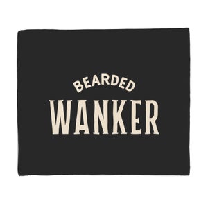 Bearded Wanker Fleece Blanket