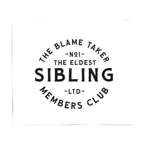 The Eldest Sibling The Blame Taker Fleece Blanket